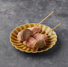 エリンギ豚巻き　ガーリックバター