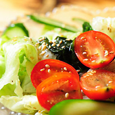 女性人気な韓国料理やサラダなど、ヘルシーなお料理もあります！！