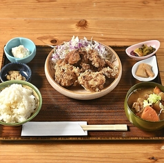 唐揚げ定食 並(4個)