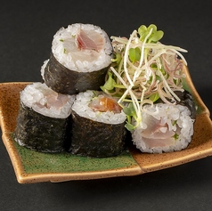 海鮮なめろう薬味巻き