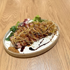 合鴨のタリアータ