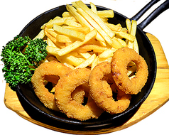 オニオンリングポテト