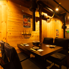 ４名様席【萬古焼伊勢炭焼き水コンロ使用】