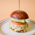 料理メニュー写真&nbsp;モッツァレラチーズバーガー