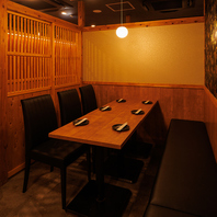 緒溢れる落ち着き個室☆シーンを選ばず人気☆予約必須