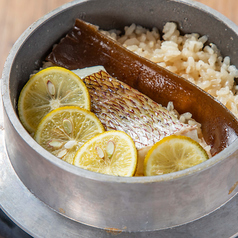 すだち香る 鯛の釜めし
