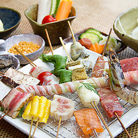 【四季の恵み】鮮度抜群の魚介や厳選肉を贅沢に楽しむ♪