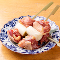 料理メニュー写真 【鶏　chicken】京赤地鶏のネギマ