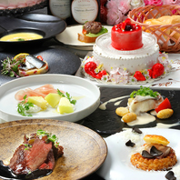 大切な1日に華を添える、彩り豊かなお料理をぜひ