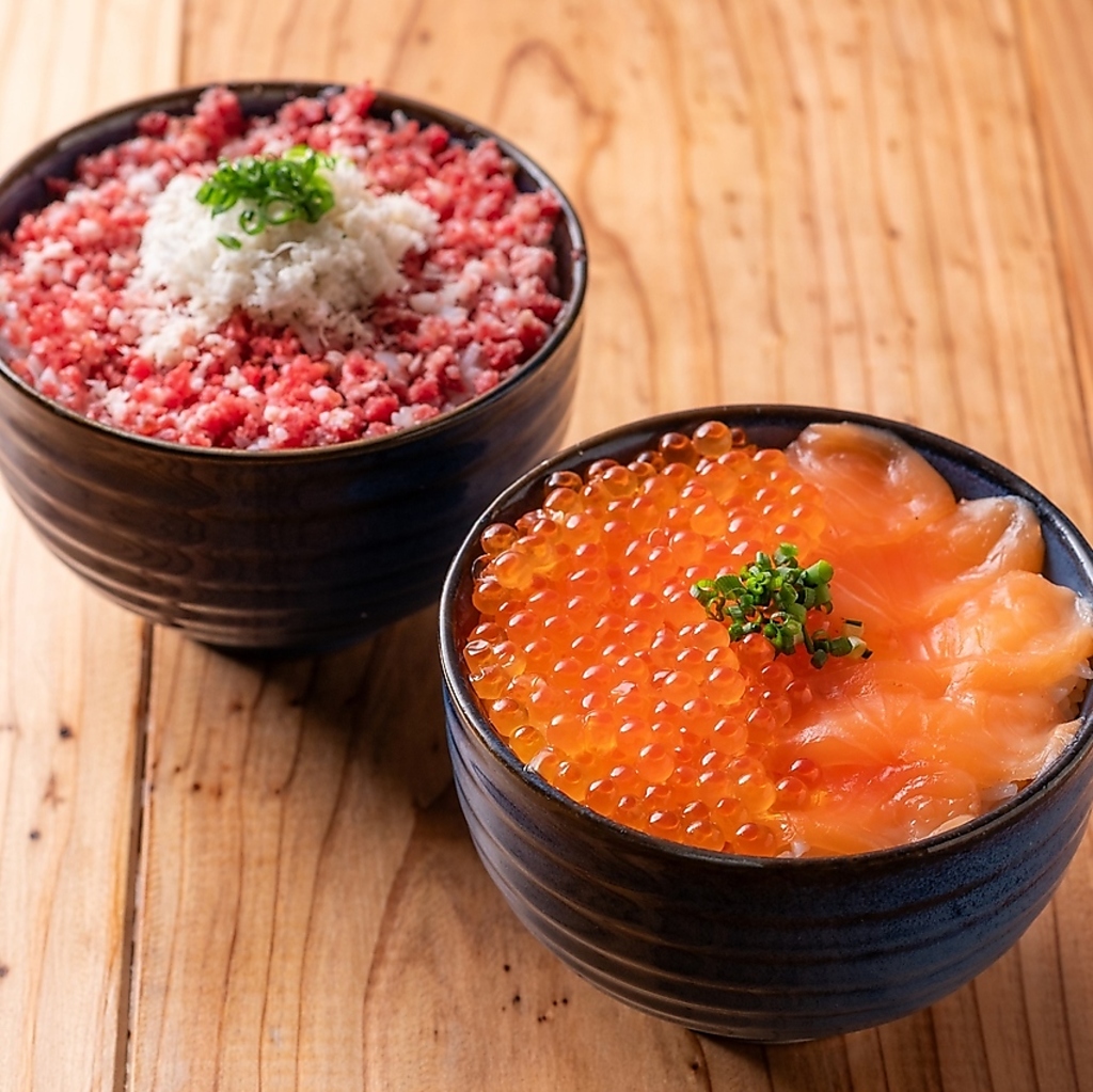 〆の飯！丼のクオリティも自信あり◎