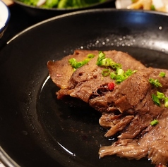 名物・牛タンの煮込み定食