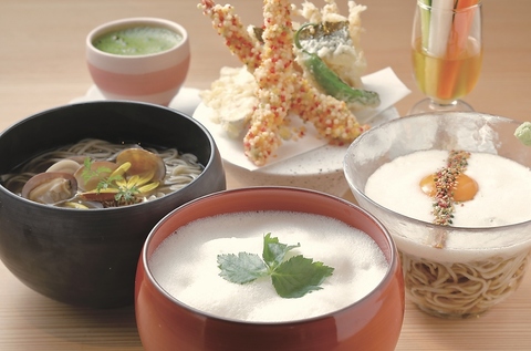 ２０代の女性オーナーが生み出す新スタイルの創作そば