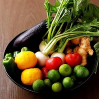 1つ1つ心のこもった農家直送食材