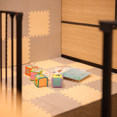 【お子様連れOK◎キッズスペース完備!】子どもとご一緒のご来店も大歓迎!お子様も楽しめるキッズスペースがございますので、家族でのお食事も安心してお楽しみいただけます。ファミリーコースもあります♪