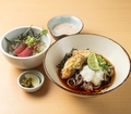 料理メニュー写真&nbsp;うなぎ天おろし涼風そば・ミニ丼とろろセット