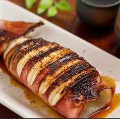 イカ一本焼き