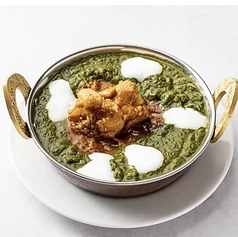 ほうれん草マトンカレー