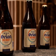 なかなか飲めないオリオンビールもご用意