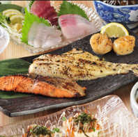 常時7種類の自慢の焼き魚