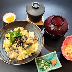 かき卵とじ丼