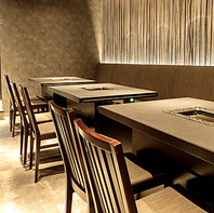 デートや会食に最適◎全席半個室のプライベート空間