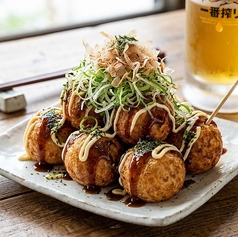 揚げたこ焼き
