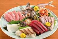 新鮮な魚介類を使ったお寿司がオススメ☆