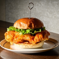 SPICY PEPPER CHICKEN BURGER (Single)