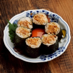 あん肝赤玉ユッケのアテ巻き