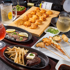 明石焼きのお店 だしのコース写真