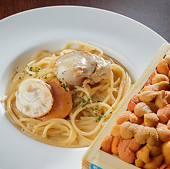 めっちゃぜいたく！ホタテ貝のウニクリーム