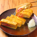 料理メニュー写真&nbsp;明太子とチーズ入り厚焼玉子