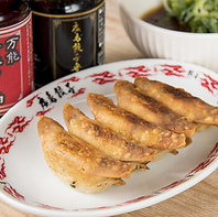 ジューシーな食感とあふれる肉汁がたまらない廣島餃子◎