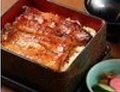 料理メニュー写真 うな重定食　（漬物・肝吸）