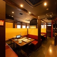 ２名様～４名様☆半個室風テーブル席！気軽なちょい飲みに☆
