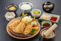 料理メニュー写真&nbsp;活あじフライ定食