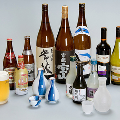 アルコール・ソフトドリンクも豊富なラインナップ!