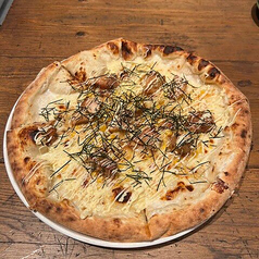 照り焼きチキンのマヨコーンピザ