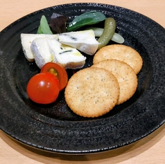 ブルーチーズ with クラッカー