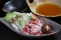 ”札幌すすきの初”芋元豚のしゃぶしゃぶ