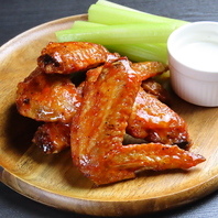 クセになる味わいのバッファローウィング