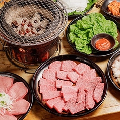 炭火焼肉うし政のコース写真