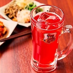 情熱の真っ赤なハイボール