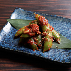 スナップエンドウのキムチ