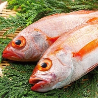 鮮度抜群の魚介類！