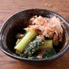 叩き胡瓜の塩うめ