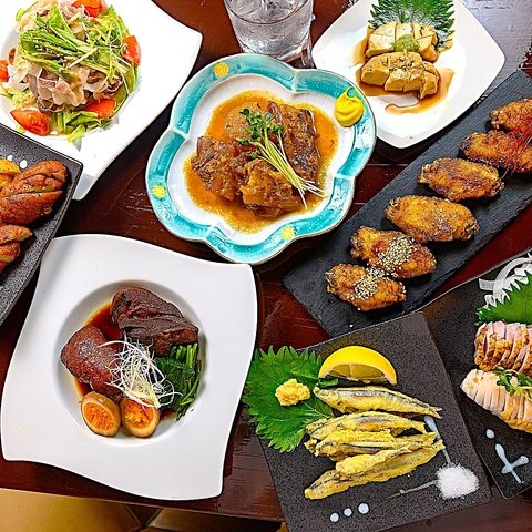 【0軒目、2軒目利用にも◎】薩摩川内で郷土料理×焼酎を味わう！