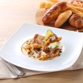 料理メニュー写真&nbsp;若鶏のロティ　ラザニア風チーズソース