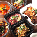 当店の味が自宅やオフィスでも楽しめる「テイクアウト」も可能！詳細は店舗にお問い合わせください◎