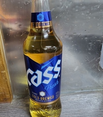 韓国ビールCASS